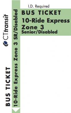 10-Ride Express Tickets for Reduced Fare Customers 10-Ride Express Tickets for Reduced Fare Customers