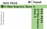 Starting in May 2017, customers may begin using magnetically encoded tickets and passes. The 31-day pass will replace the monthly pass. Example of 31-Day Pass