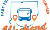 Customers will not be required to pay any bus fares on Saturdays and Sundays during 2021 between Memorial Day weekend through Labor Day weekend Customers will not be required to pay any bus fares on Saturdays and Sundays during 2021 between Memorial Day weekend through Labor Day weekend