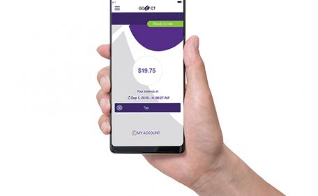 The app works in conjunction with the Go CT Card The app works in conjunction with the Go CT Card
