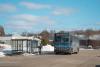 Express bus at the Buckland Street Park and Ride Lot